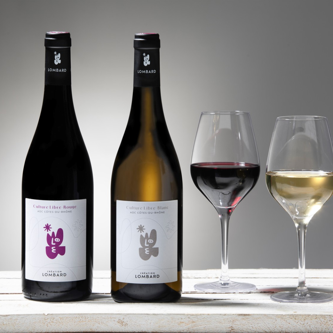 Lombard, La gamme Côtes-du-Rhône, Culture Libre Blanc ou Rouge