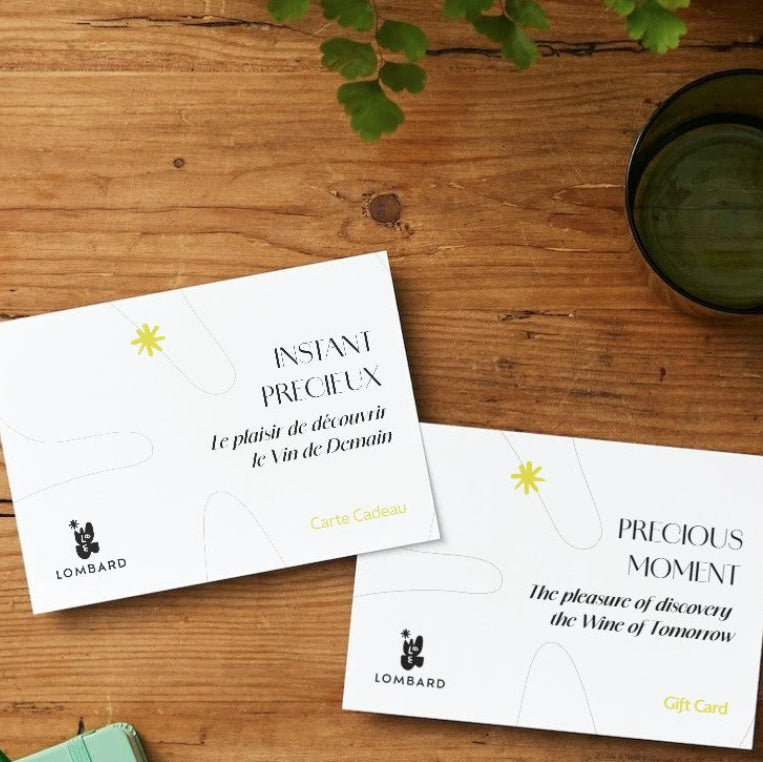 Carte cadeau Domaine Lombard et Lombard Création