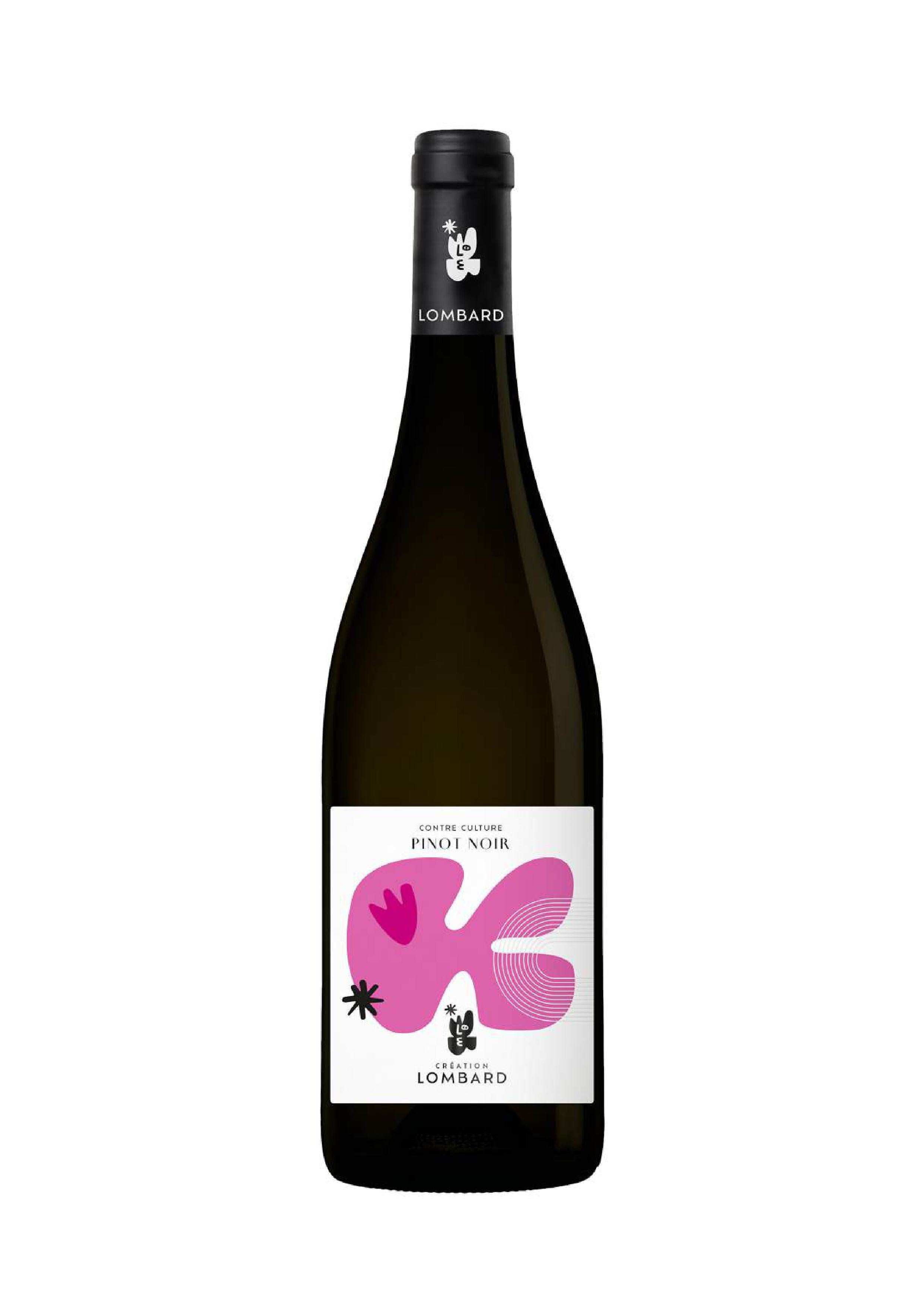 Lombard, Le Vin de Demain, Pinot Noir gamme Contre Culture